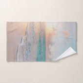 ハワイ州オアフの北岸 バスタオルセット (ハンドタオル)