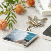 ハワイ州カウアイの噴出角 キーホルダー (側面)