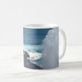 ハワイ州カウアイの噴出角 コーヒーマグカップ (正面右)