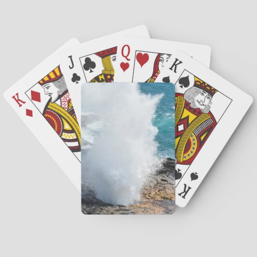 ハワイ州カウアイの噴出角 トランプ (裏面)