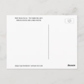 ハワイ州カウアビーチの美しいポイプ ポストカード (裏面)