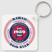 ハワイ州キーチェーン キーホルダー (裏面)