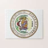 ハワイ州シール。ジグソーパズル ジグソーパズル (横)