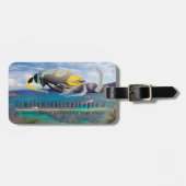 ハワイ州フィッシュ – フムフムヌクヌクアプア ラゲッジタグ (正面横)