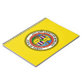 ハワイ州ホノルル市旗 ノートブック (左側)