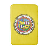 ハワイ州ホノルル市旗 バスマット (正面縦)