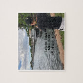 ハワイ州マウイ市ラハイナタウン(2023威厳がある年8月以前) ジグソーパズル (縦)