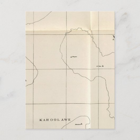 ハワイ州マウイ郡 ポストカード (正面)