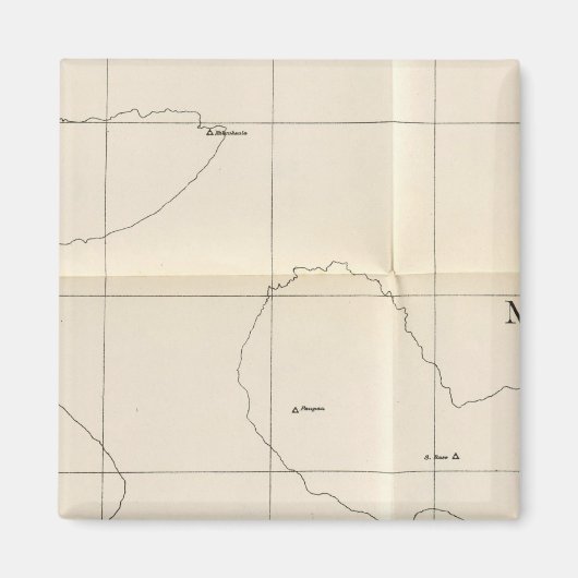 ハワイ州マウイ郡 マグネット (正面)