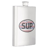 ハワイ州旗のスタンドアップパディング フラスク (右)