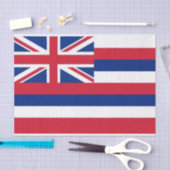 ハワイ州旗を持つ愛国的ティッシュペーパー 薄葉紙 (クラフト)