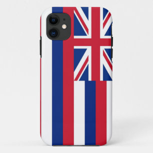 ハワイ州旗を持つIPhone 5ケース iPhone 11 ケース