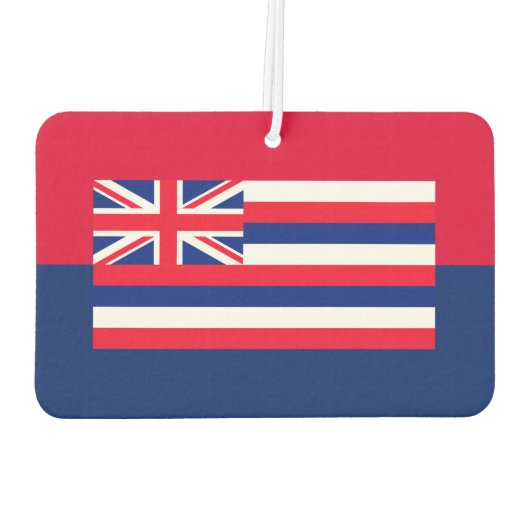 ハワイ州旗デザイン カーエアーフレッシュナー (裏面)