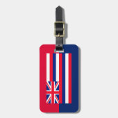 ハワイ州旗デザイン ラゲッジタグ (正面縦)
