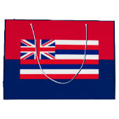 ハワイ州旗デザイン ラージペーパーバッグ (裏面)