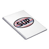 ハワイ州旗立ち上がりパドリング ノートブック (右側)