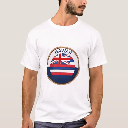 ハワイ州旗章Tシャツ Tシャツ (正面)