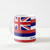 ハワイ州旗 コーヒーマグカップ (正面左)