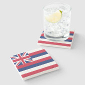 ハワイ州旗 ストーンコースター (横)