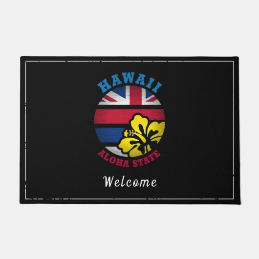 ハワイ州旗 ドアマット (正面)