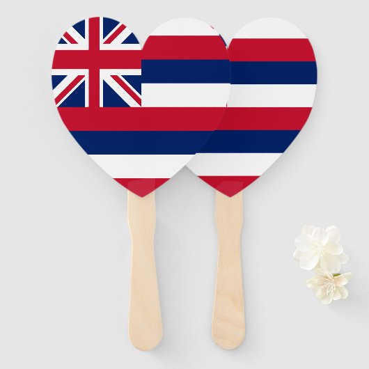 ハワイ州旗 ハンドファン (正面&裏面)