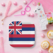 ハワイ州旗 ペーパープレート (パーティー)