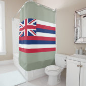 ハワイ州旗(米国州) シャワーカーテン (インサイチュ)