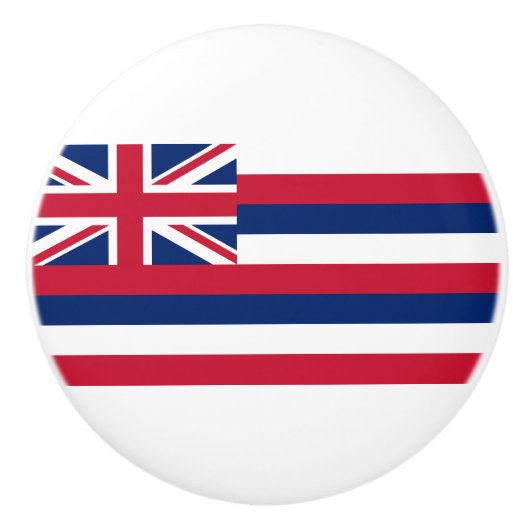 ハワイ州旗(米国州) セラミックノブ (正面)