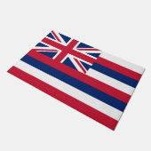 ハワイ州旗(米国州) ドアマット (アングル)