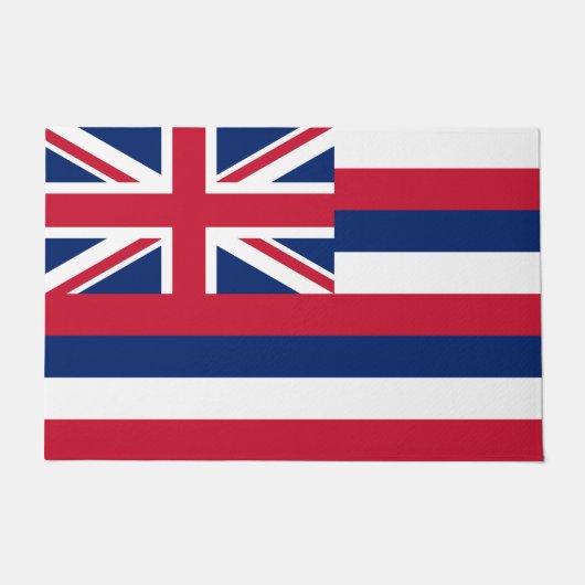 ハワイ州旗(米国州) ドアマット (正面)