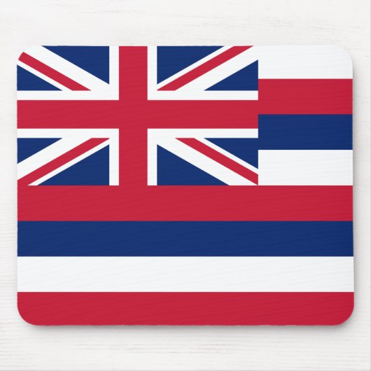ハワイ州旗(米国州) マウスパッド (正面)