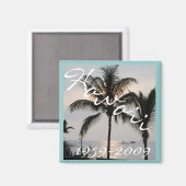 ハワイ州立50周年 マグネット (正面/裏面)