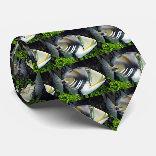 ハワイ州魚 ネクタイ (ロール)