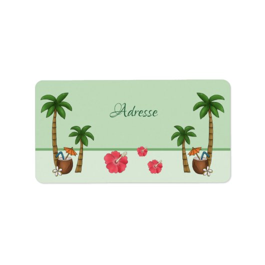 ハワイ州 ラベル (正面)