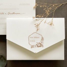 ハワイ差出人住所切手 ラバースタンプ