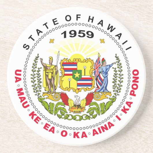 ハワイ徴候 コースター (正面)