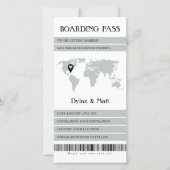 ハワイ挙式賢いデジタル出発確認ボード  , セーブザデート (正面)