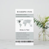 ハワイ挙式賢いデジタル出発確認ボード  , セーブザデート (スタンド正面)