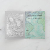 ハワイ挙式 パスポート 招待状 (内部)