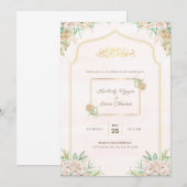 ハワイ挙式 招待状 (正面/裏面)