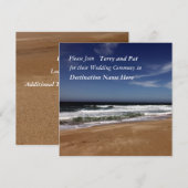 ハワイ挙式 招待状 (正面/裏面)