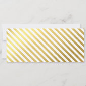 ハワイ挙式 搭乗券スタイルの招待状 招待状 (裏面)