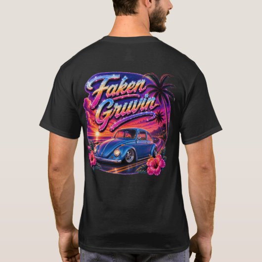 ハワイ文化 - グルーヴィン Tシャツ (裏面)