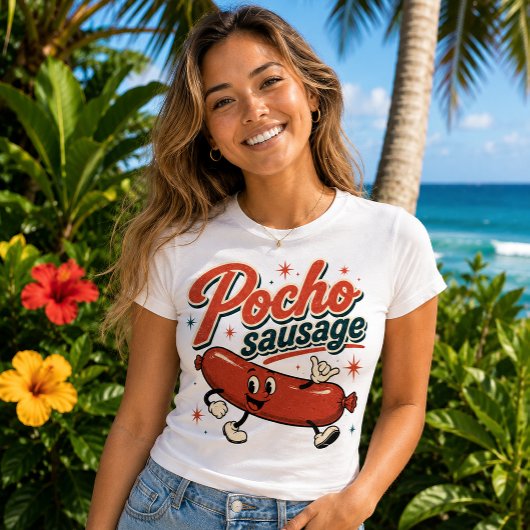 ハワイ文化 - ポチョソーセージ トライブレンドTシャツ