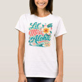 ハワイ文化 - リル ミス アロハ Tシャツ (正面)