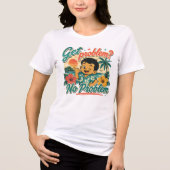 ハワイ文化 - 問題発生？ トライブレンドＴシャツ (正面)