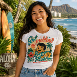 ハワイ文化 - 問題発生? トライブレンドTシャツ