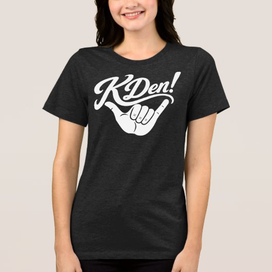 ハワイ文化 - Kden! トライブレンドTシャツ (正面)