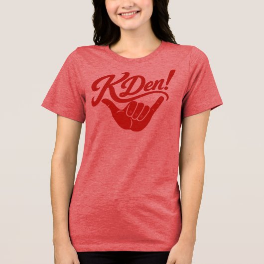 ハワイ文化 - Kden! トライブレンドTシャツ (正面)