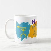 ハワイ旅行お土産マグカップ コーヒーマグカップ (左)